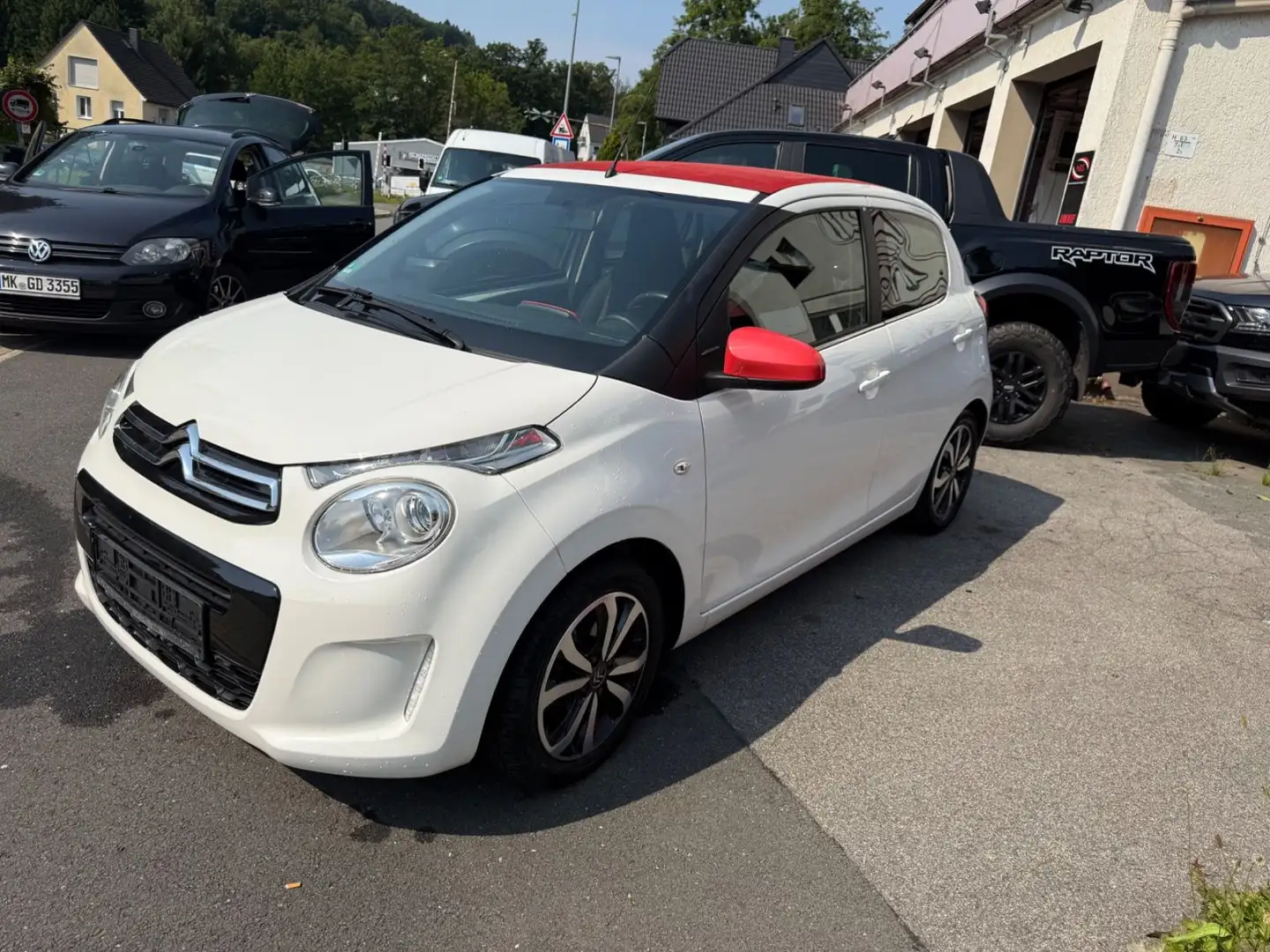 Citroen C1 Airscape Shine Klima,Faltdach,Neu Tüv Blanc - 1