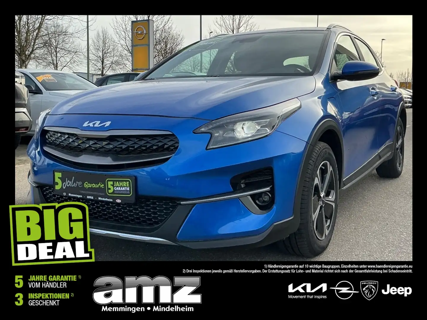 Kia XCeed 1.6 PHEV Vision LED+Navi+SHZ+2xKlima+Kam. Blau - 1