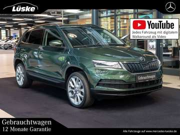 Karoq 2.0 TDI Style 4x4 emerald grün AHK ACC LED