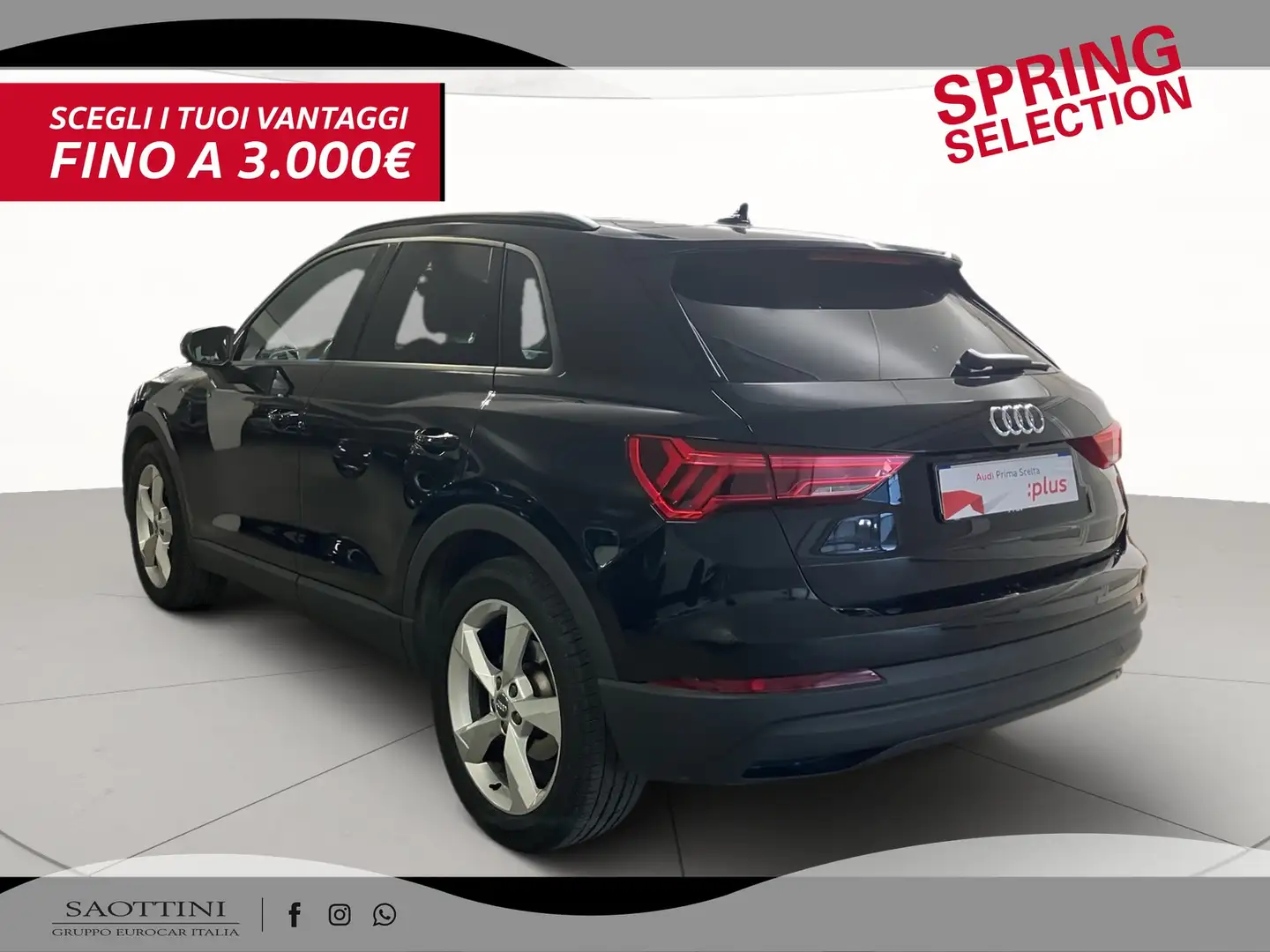 Audi Q3 Sportback 35 2.0 TDI S line edition S tronic Zwart - 2