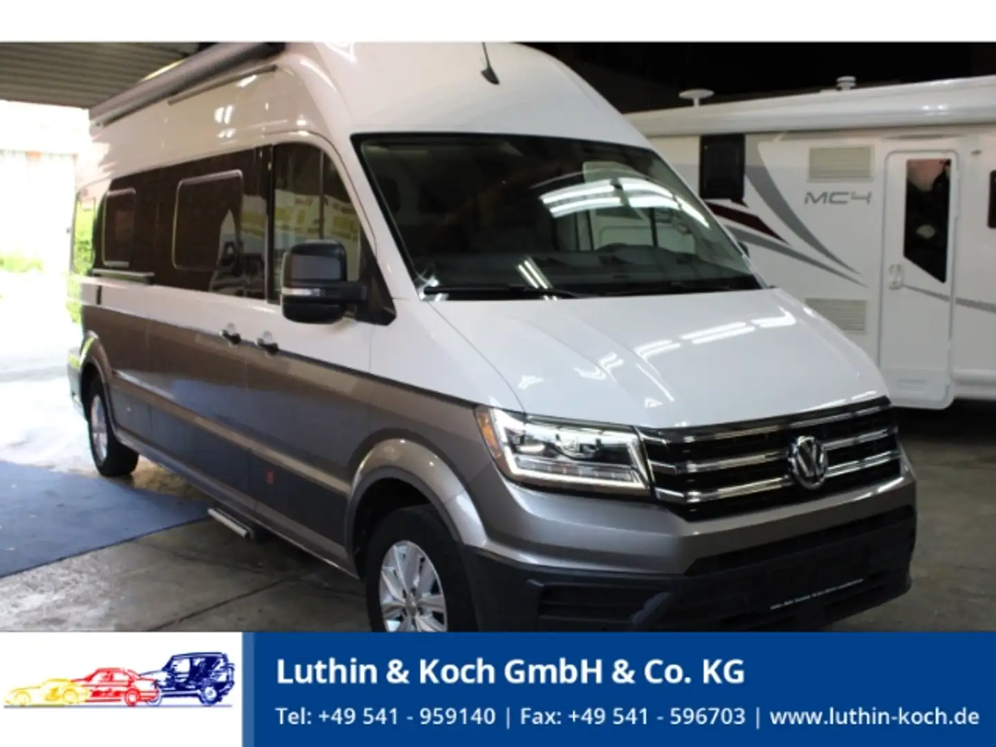 Volkswagen Grand California 680 4MOTION Solar AHK Lithium Weiß - 1