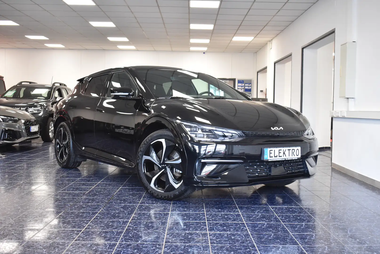 Kia EV6 GT-Line Navi LED Head-Up Leder Kamera 1-Hand Noir - 2