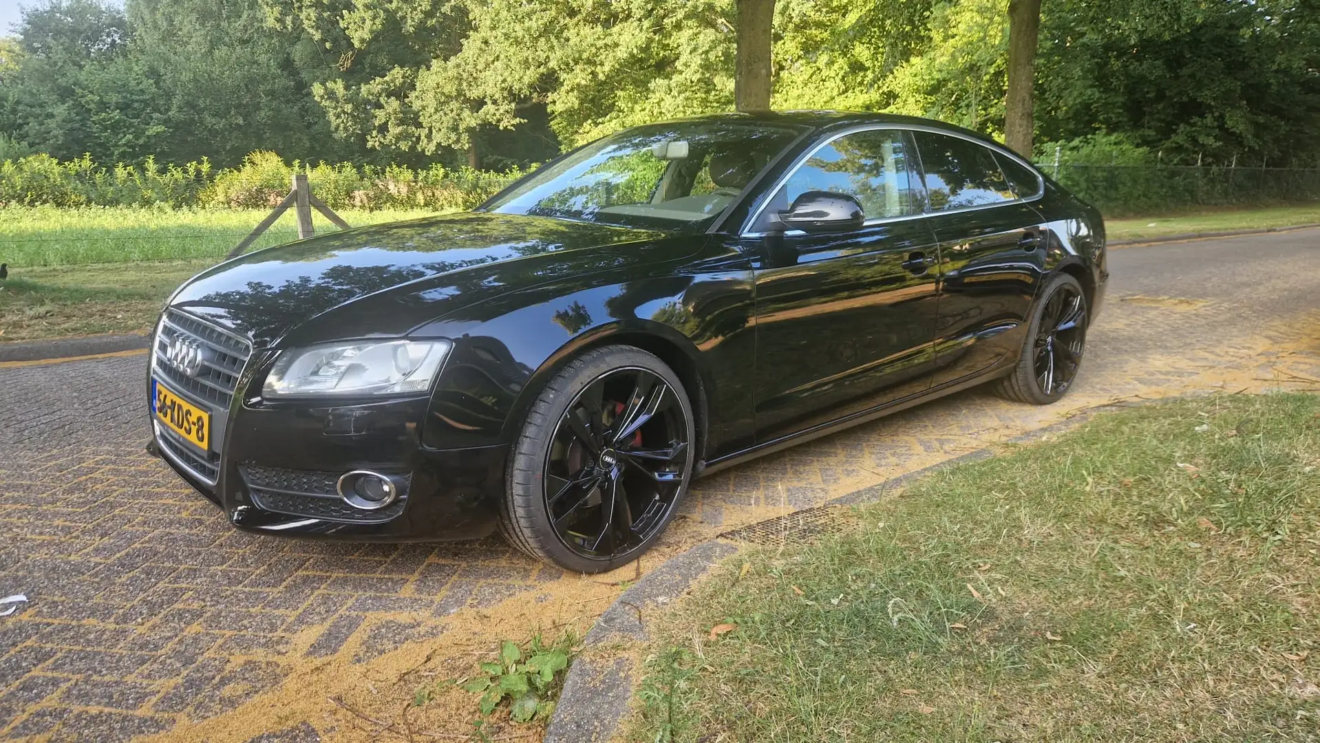 Audi A5 2.0 TFSI Zwart - 1