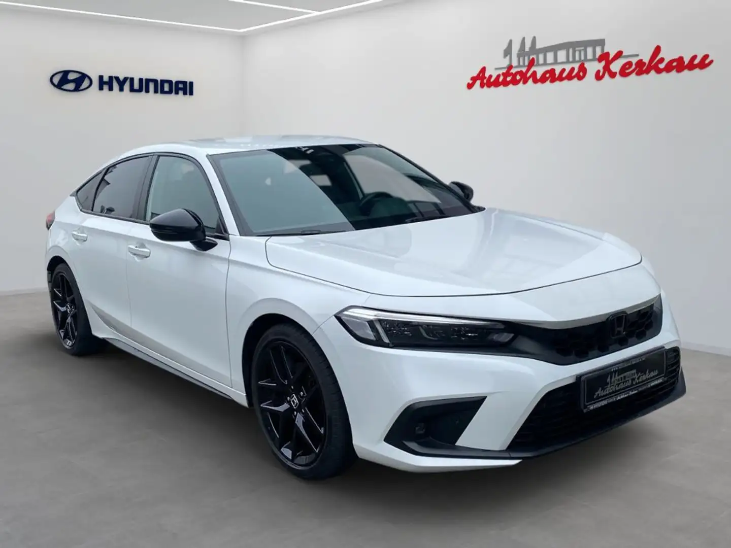Honda Civic e:HEV 2,0 Hybrid Sport Weiß - 2