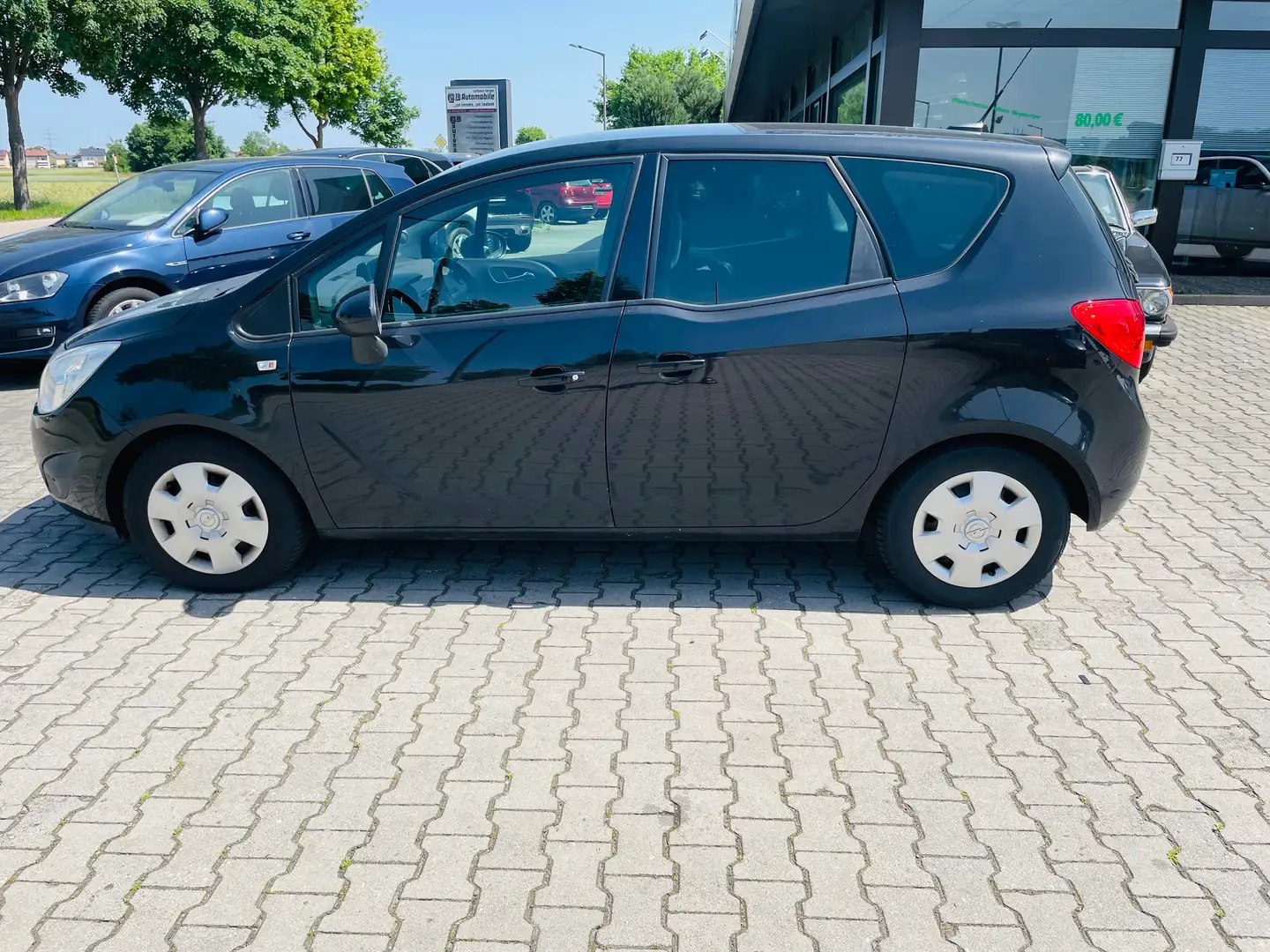 Opel Meriva Edition, mit abnb. AHK, Navigation, Klima, PDC , Fekete - 2