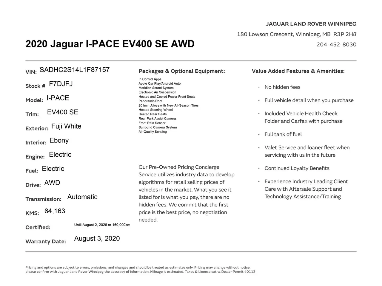 Jaguar I-Pace fotografie Jaguar I-Pace