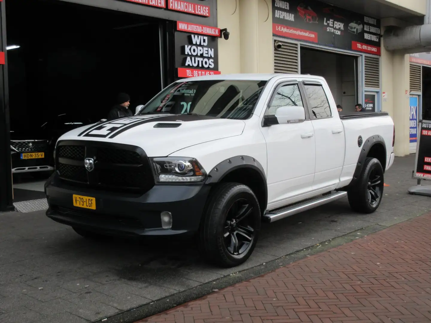 Dodge RAM 1500 5.7 V8 4x4 Crew Cab 5'7 Sport Leer Navi Camer Wit - 1