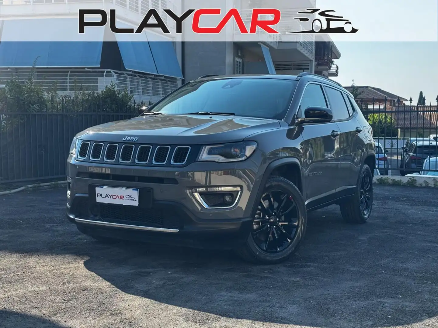 Jeep Compass 1.3 TURBO 190 CV AT6 4XE LIMITED+TETTO APR+R.CAM Gris - 1