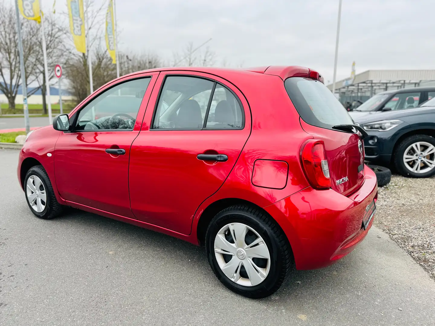 Nissan Micra Visia First Czerwony - 2