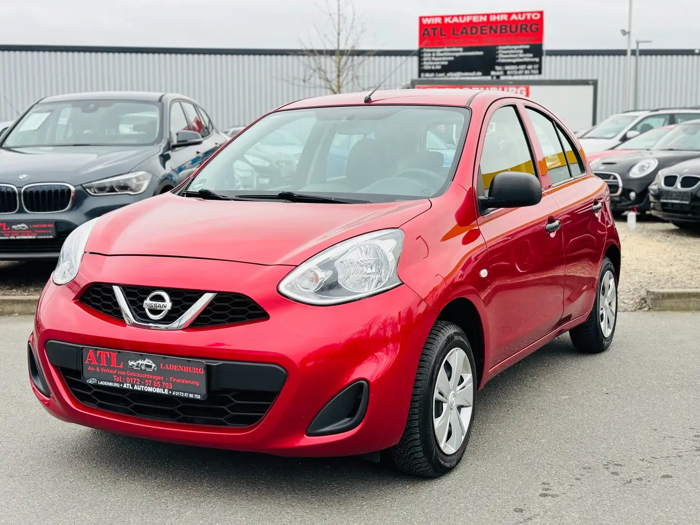 Nissan Micra Visia First Rouge - 1