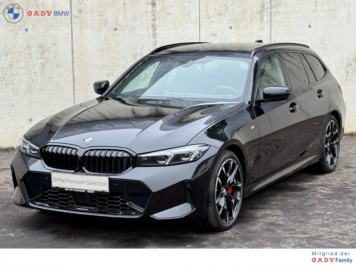 BMW 320 d xDrive Schwarz - 1