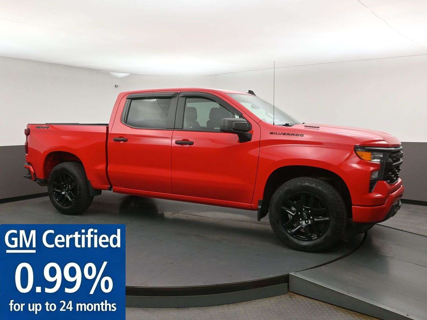 2024 Chevrolet Silverado 1500 CUSTOM 4x4 Capability, TurboMax Performance, Rear