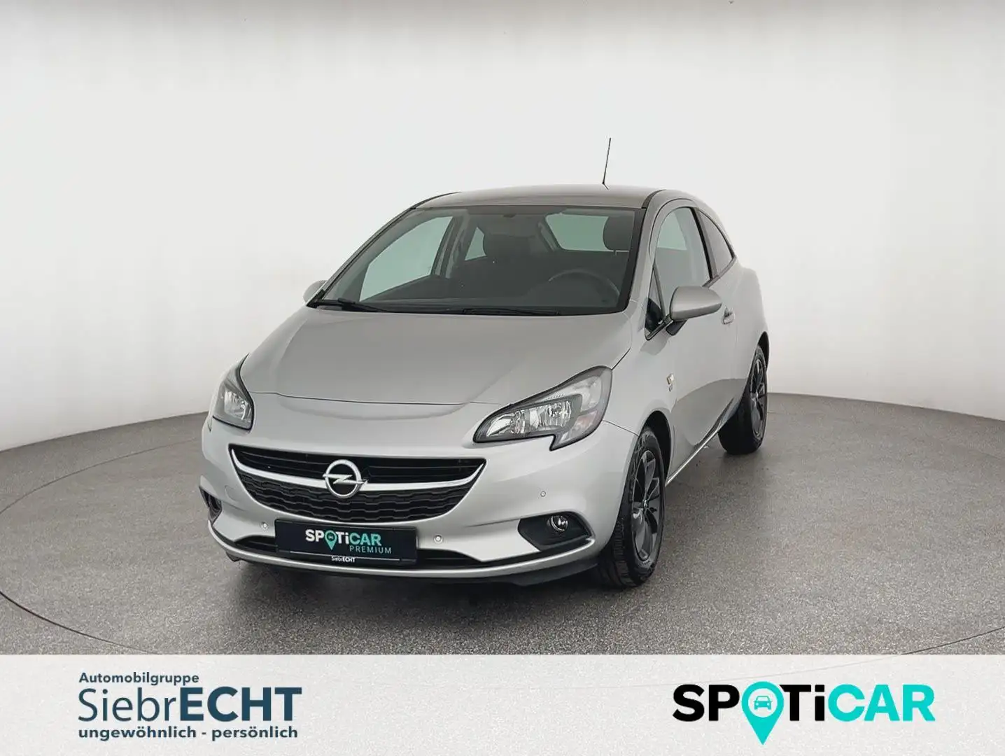 Opel Corsa E 120 Jahre ecoFlex 1.4 *KLIMA*RFK*PDC*uvm Silber - 1