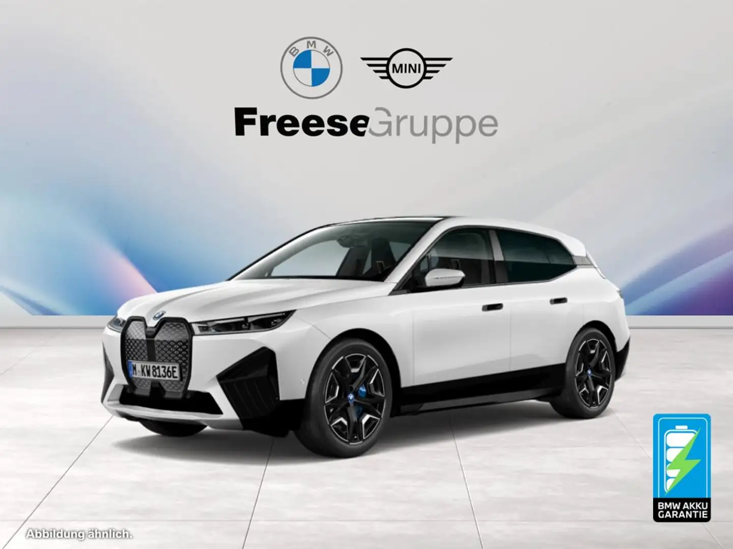 BMW iX xDrive40 Sportpaket HK HiFi DAB Pano.Dach Blanc - 1