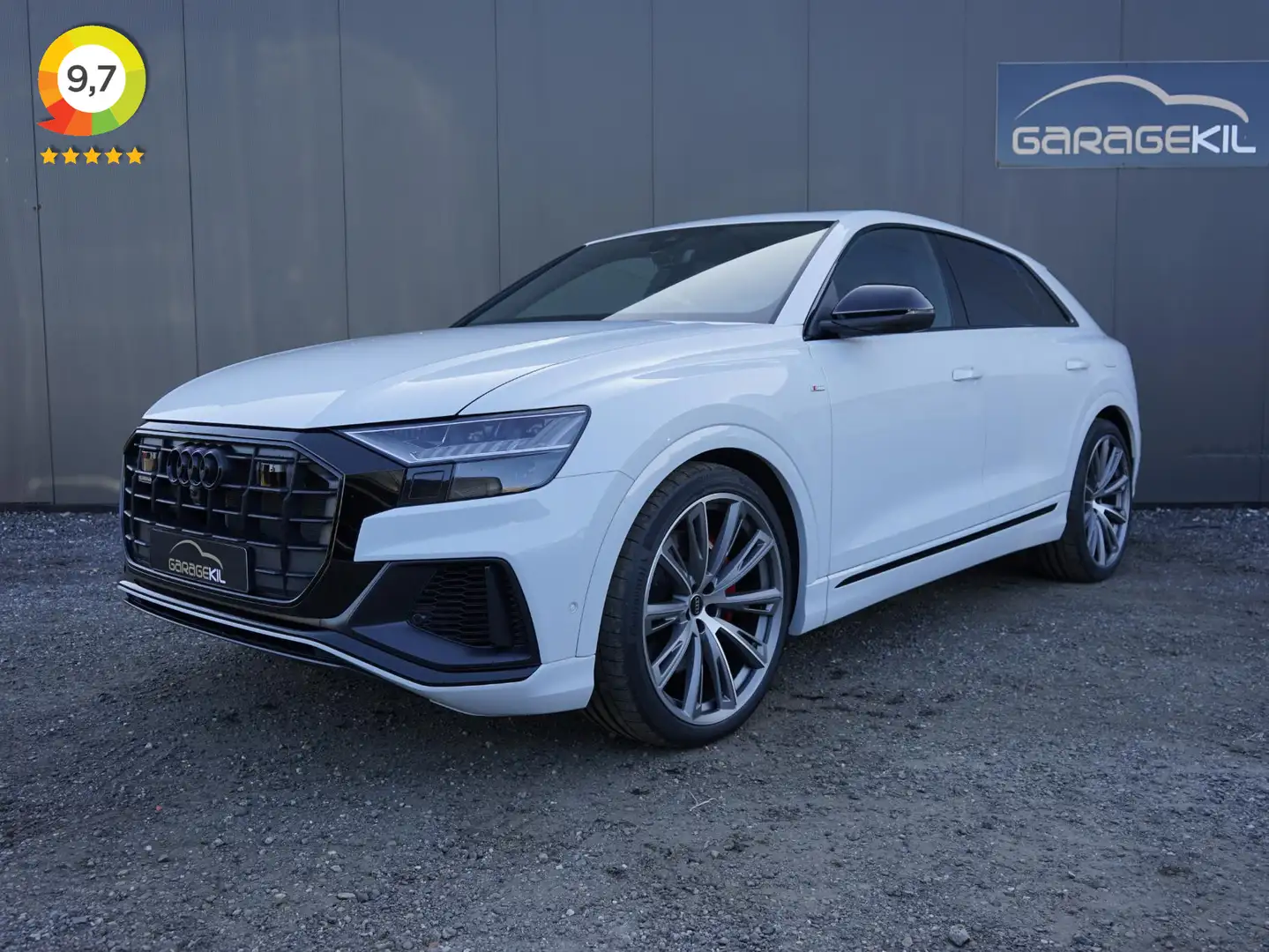 Audi Q8 55 TFSI e quattro Pro Line S Dealeronderh. / 23inc Wit - 1