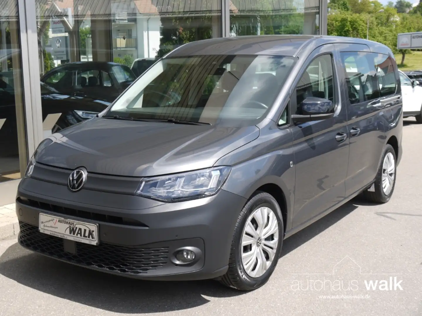 Volkswagen Caddy Maxi 2.0 TDI Life NAVI/DAB/AHK/APS/Flügeltüren Grau - 2
