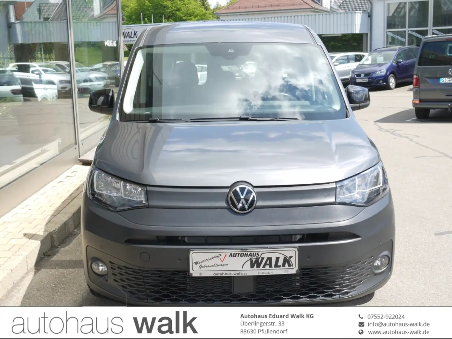 Volkswagen Caddy Maxi 2.0 TDI Life NAVI/DAB/AHK/APS/Flügeltüren Grau - 1