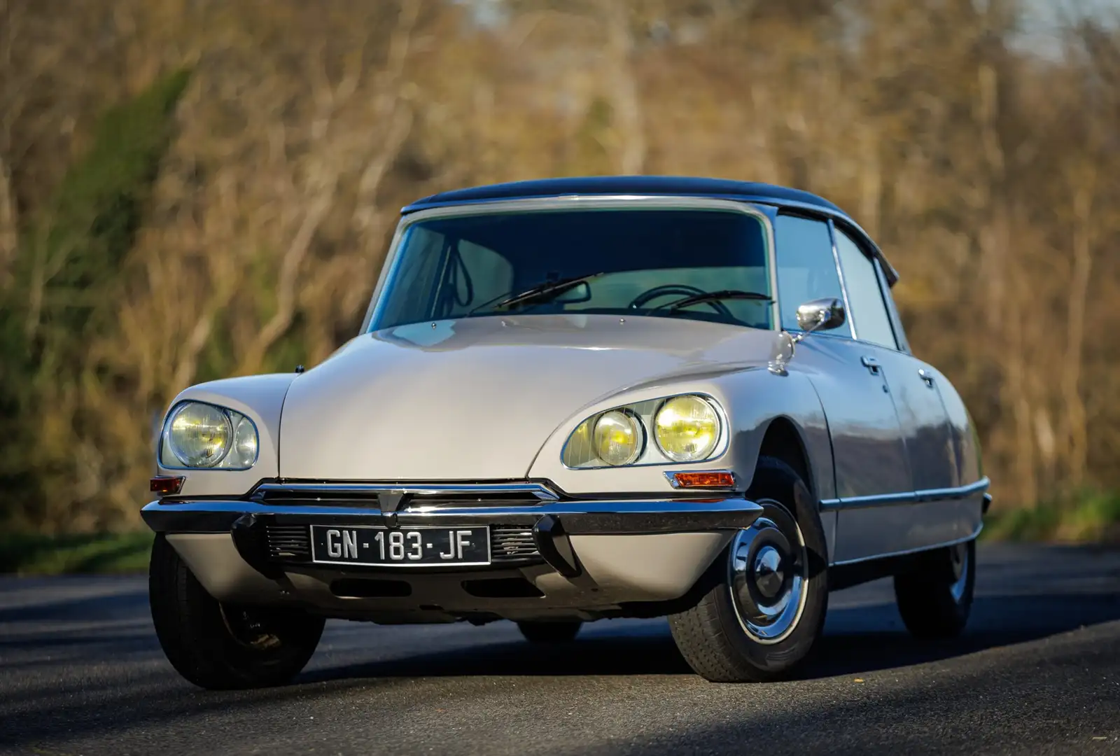 Citroen DS 20 Blanc - 2