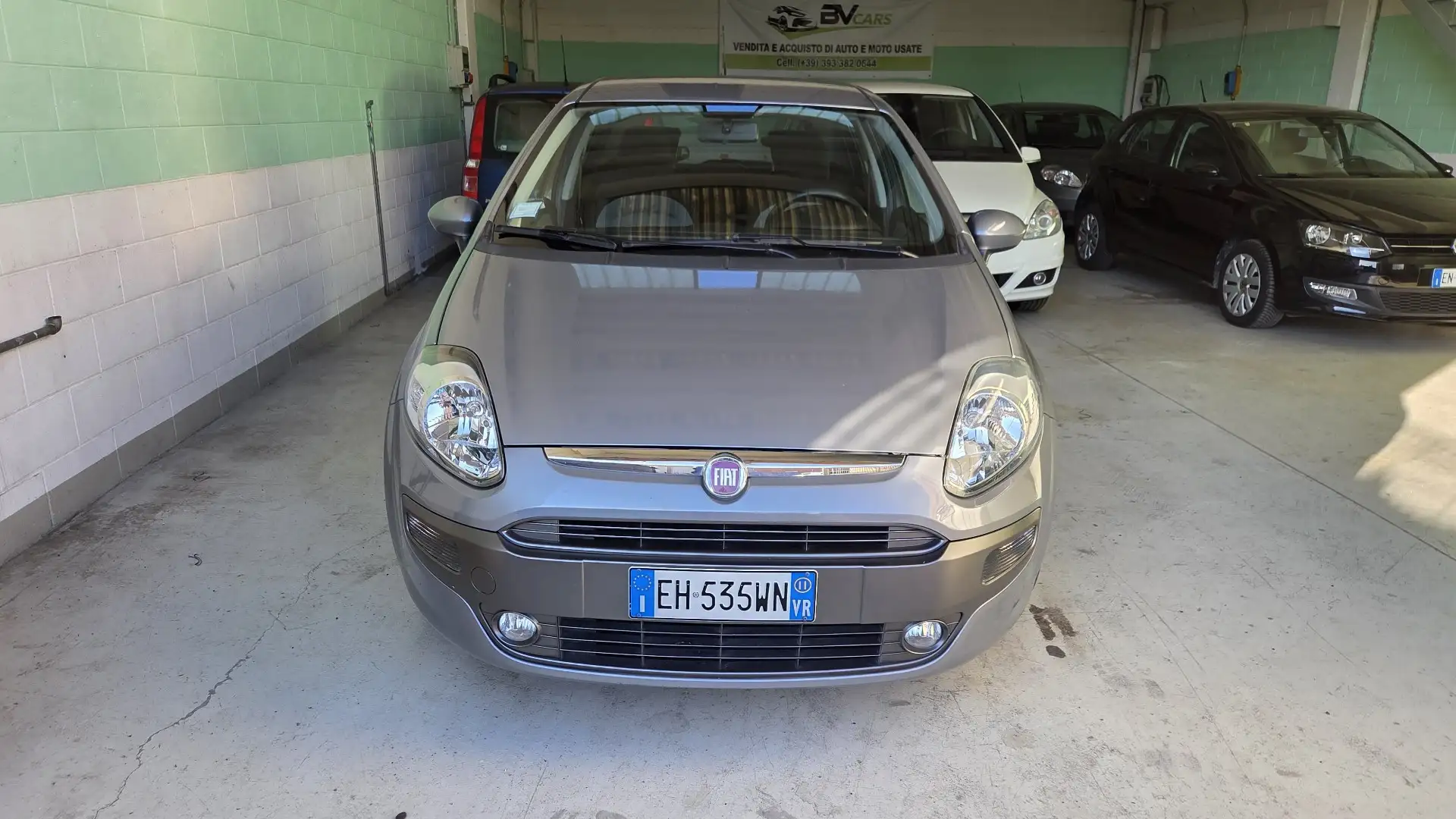 Fiat Punto Evo 5p 1.2  150 anniversario unico proprietario Grigio - 2