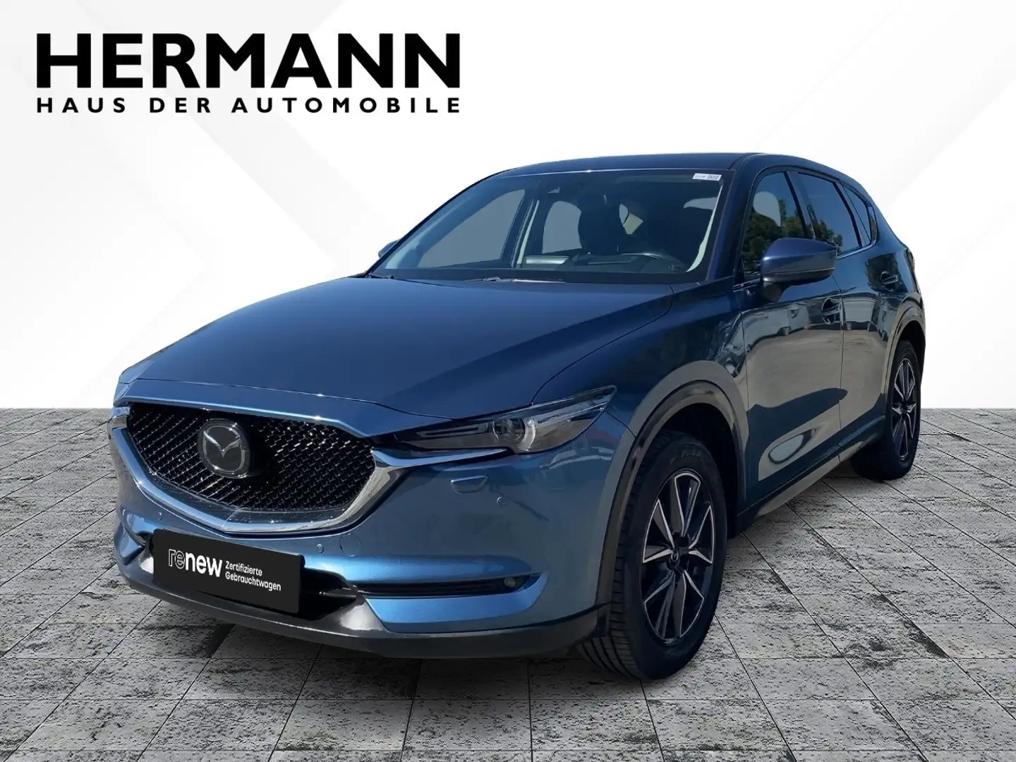 Mazda CX-5 2.5 SKYACTIV-G 194 Sports-Line *LED*HUD*ACC Kék - 1