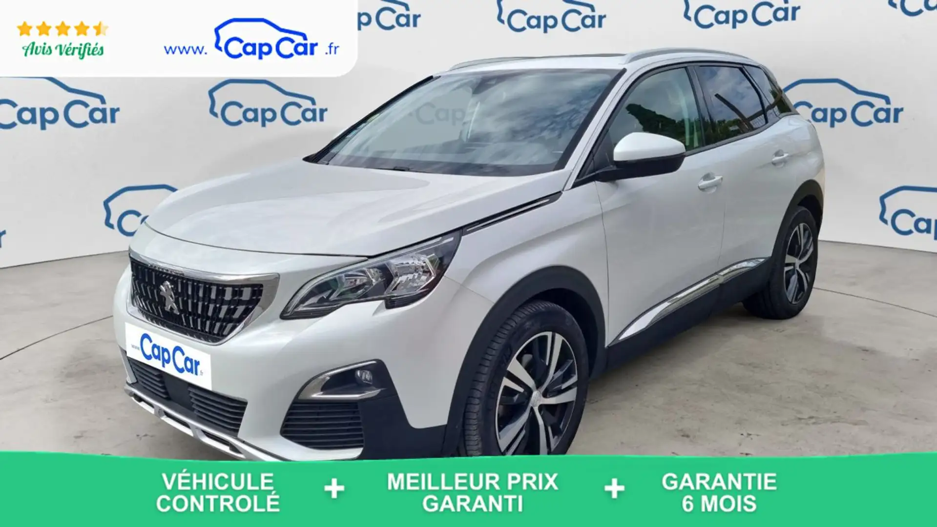 Peugeot 3008 1.5 BlueHDi 130 EAT8 Allure - Automatique Toit ouv Blanc - 1