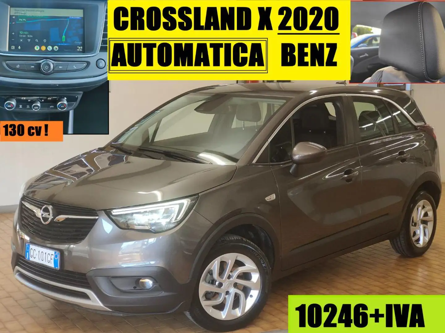 Opel Crossland X AUTOMATICA BENZINA Bianco - 1