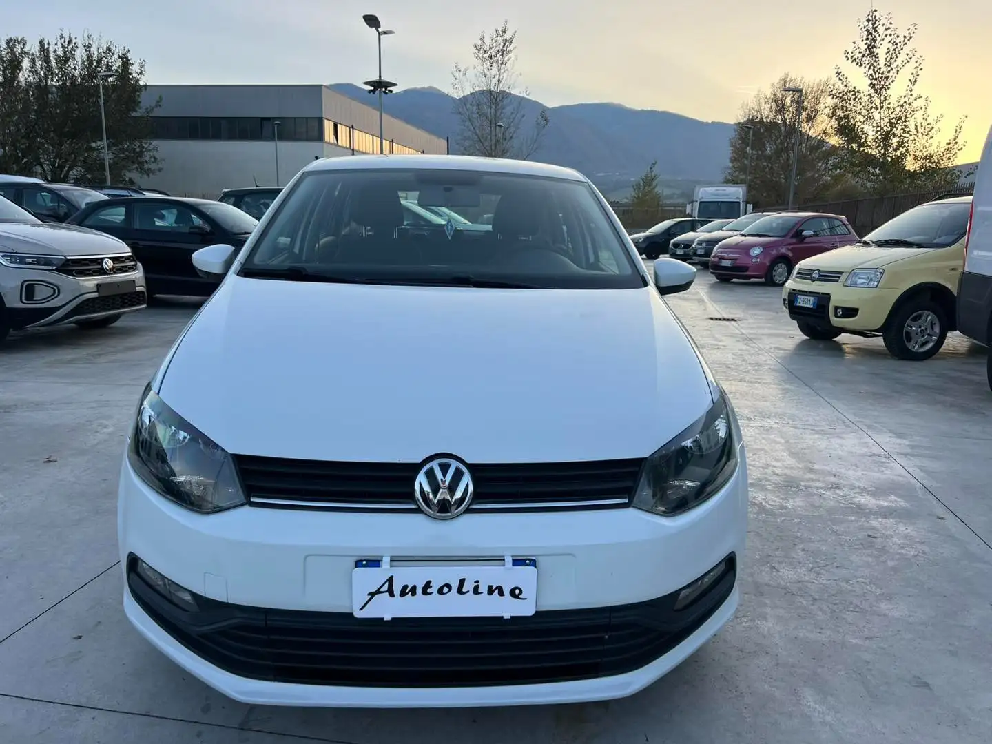 Volkswagen Polo 1.4 TDI 75CV E6 -UNICOPROPRIETARIO- Bianco - 1