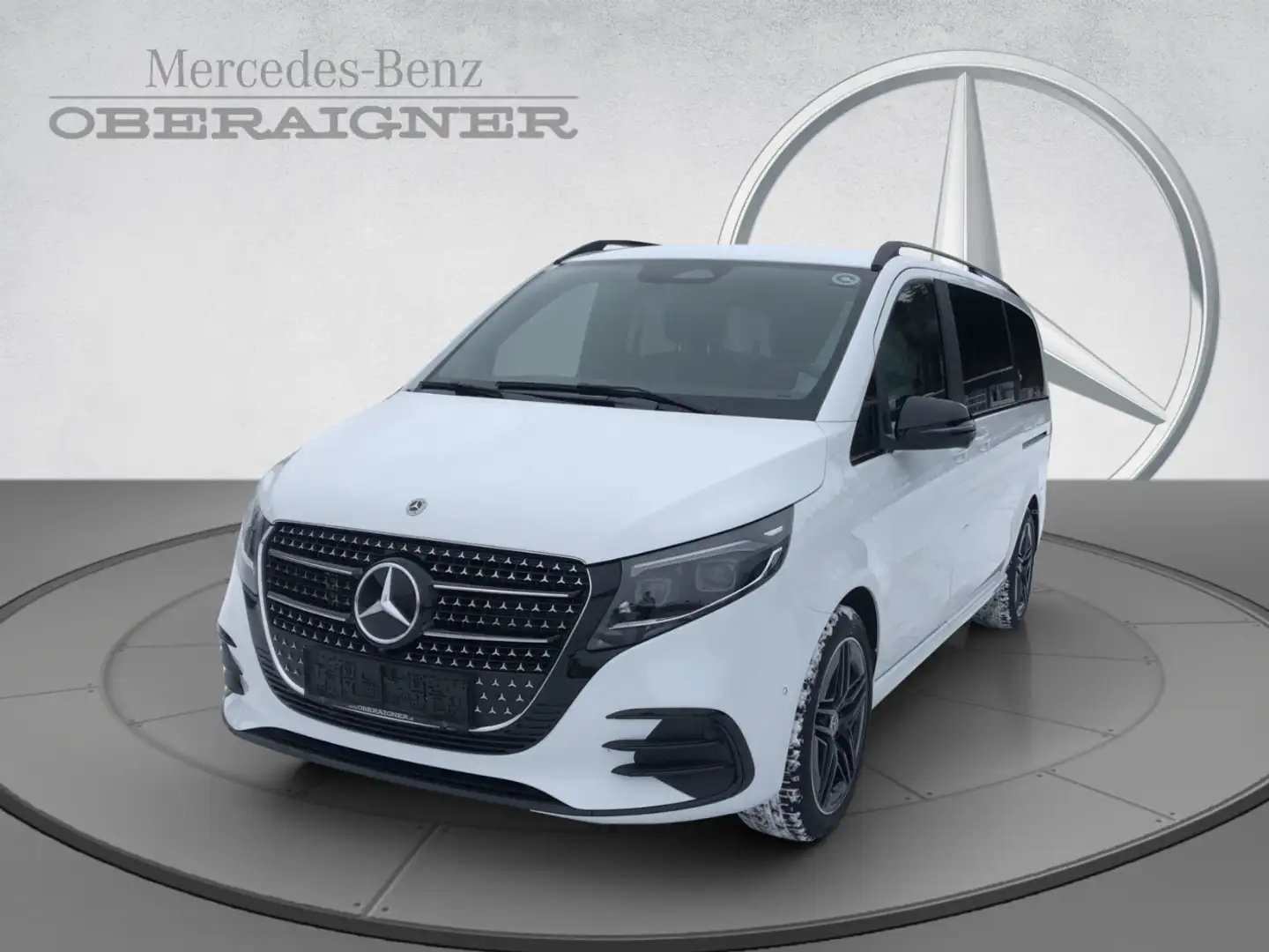 Mercedes-Benz V 300 d 4MATIC AVANTGARDE Lang AMG Night Pano Weiß - 2