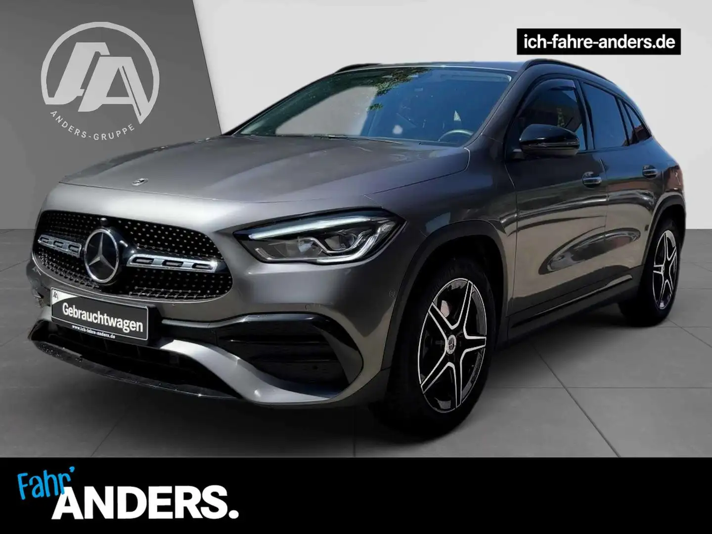 Mercedes-Benz GLA 250 4M AMG+MBUX+Night+Distr+AHK+Memo+Kam+Key Grigio - 1
