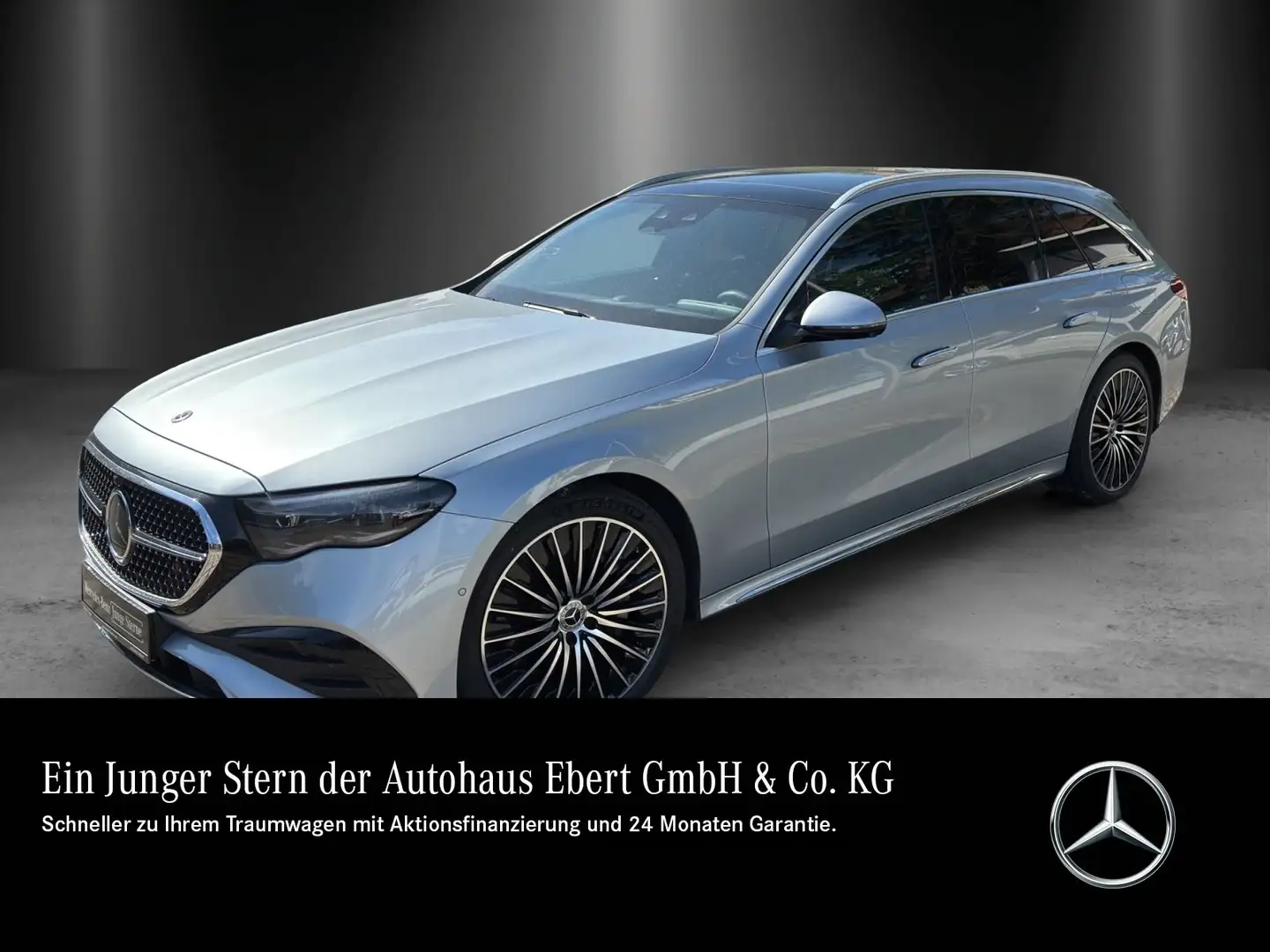 Mercedes-Benz E 300 E300de T €110k AMG Prem+ Hyper DISTR Massage AHK Argent - 1