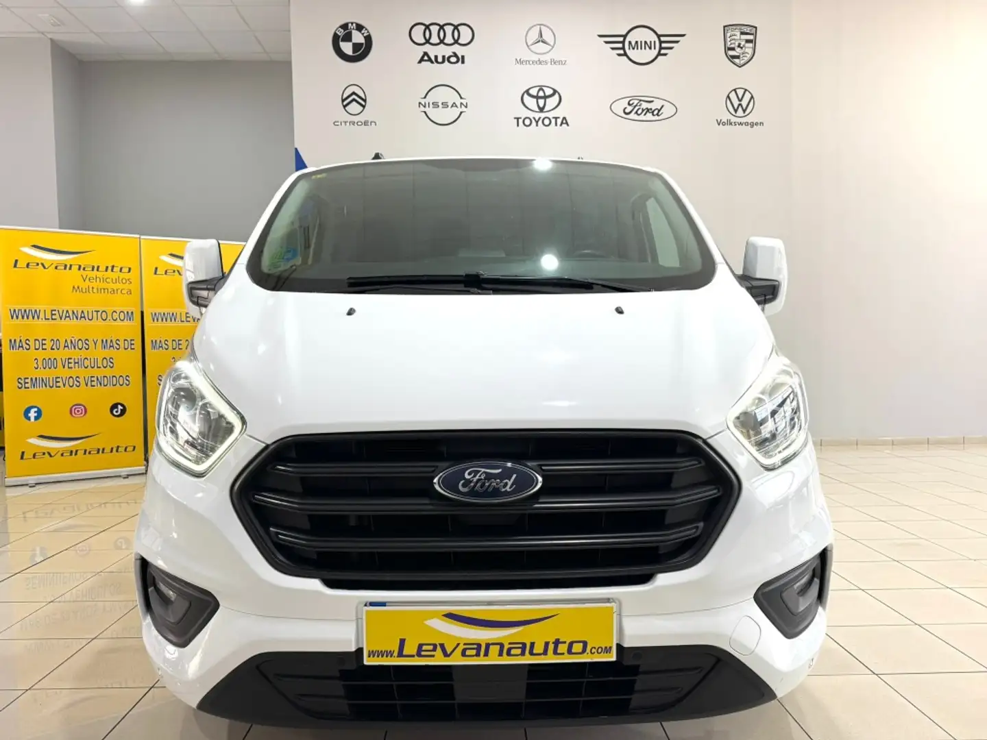 Ford Transit Custom FT 300 L2 Van Trend EcoBlue Hybrid Blanco - 2