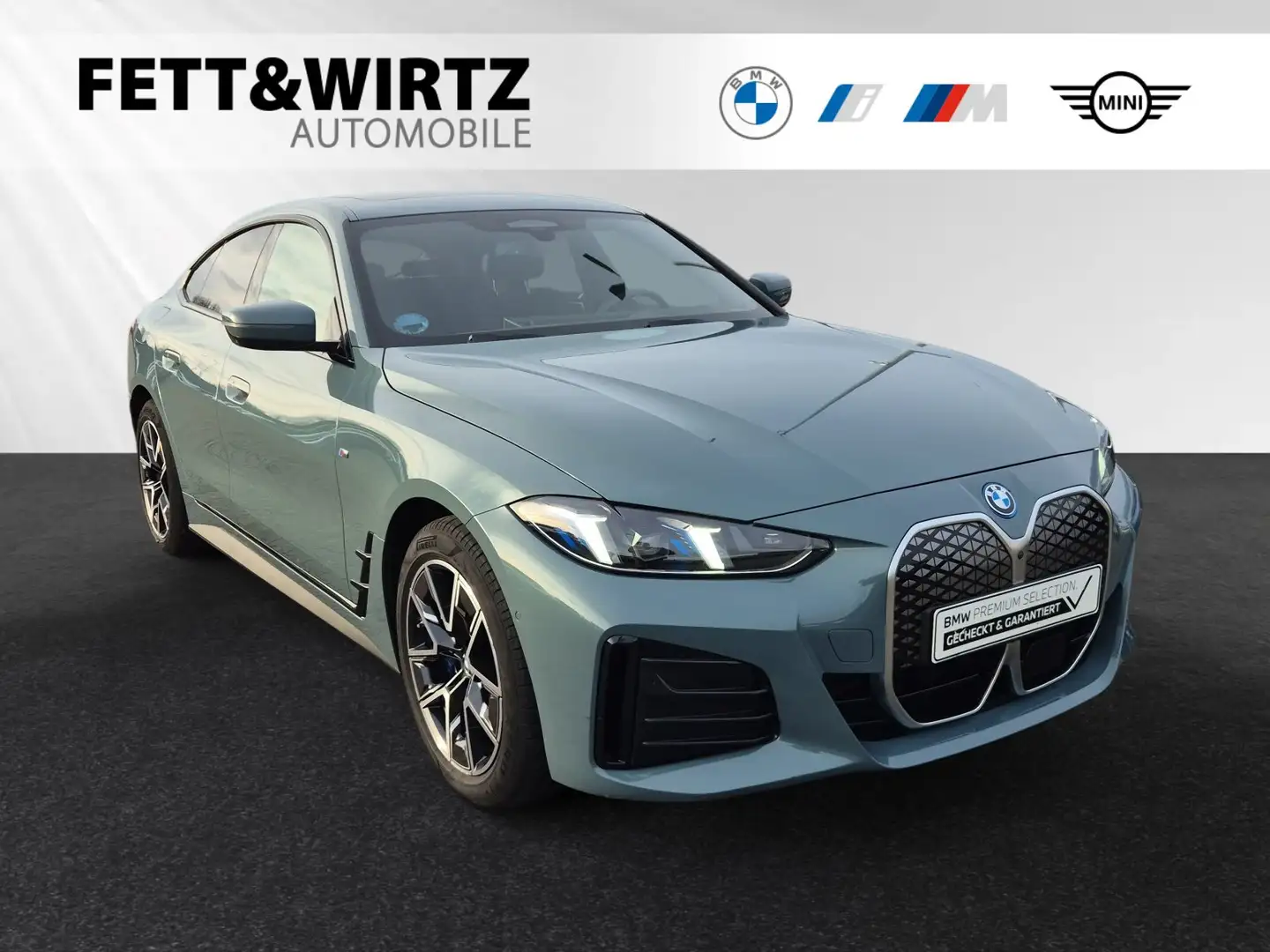 BMW i4 eDrive40 M Sport|Glasdach|DA-Prof.|HiFi|HUD Grün - 1