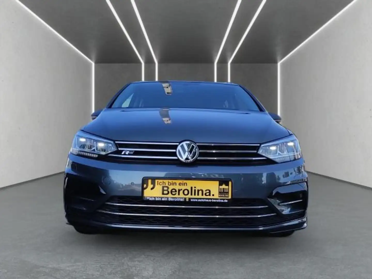 Volkswagen Touran 1.5 TSI R-Line DSG *AHK*ACC*R-CAM*PDC* Gris - 2