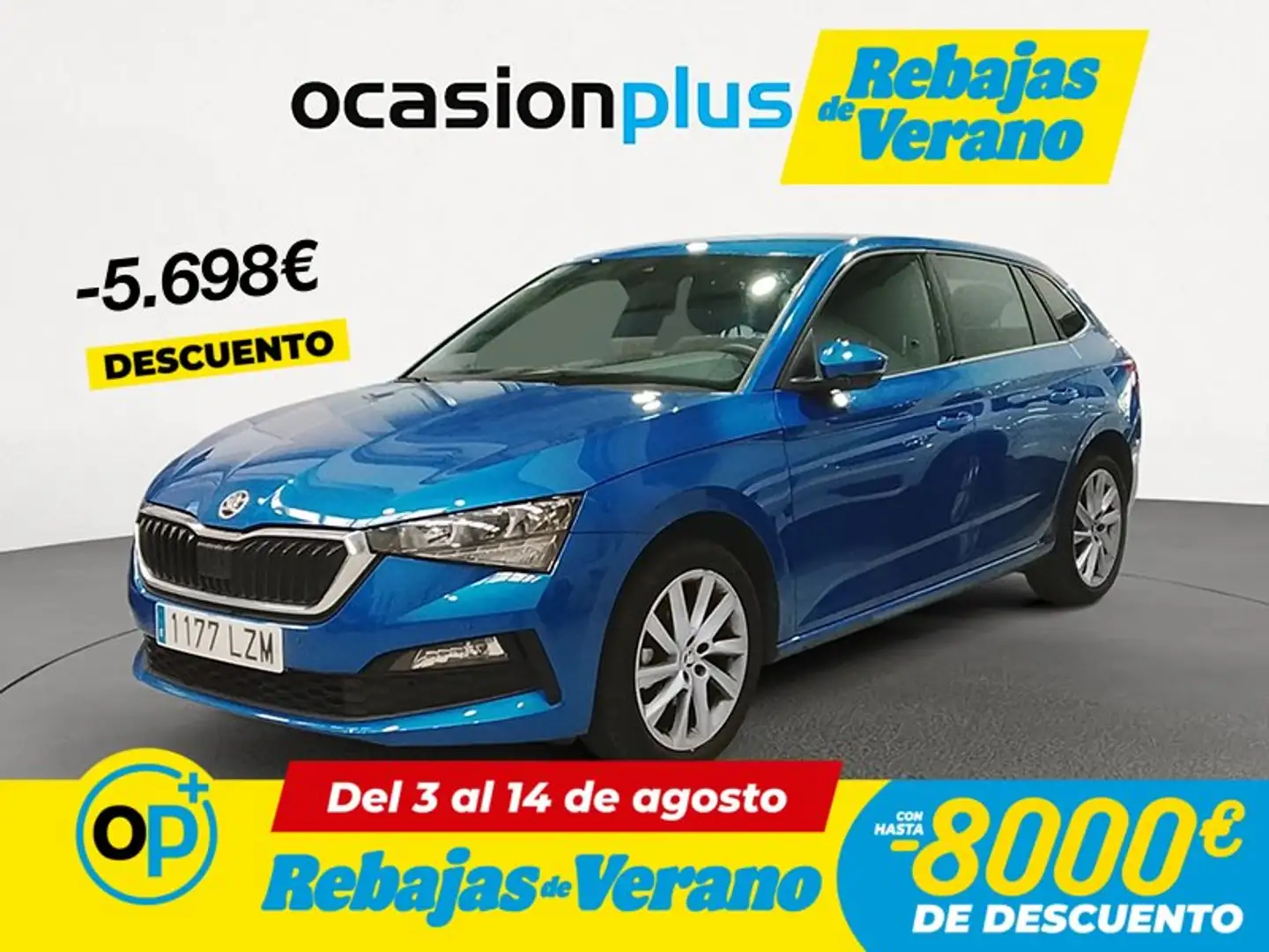 Skoda Scala 1.5 TSI Style DSG 110kW Azul - 1