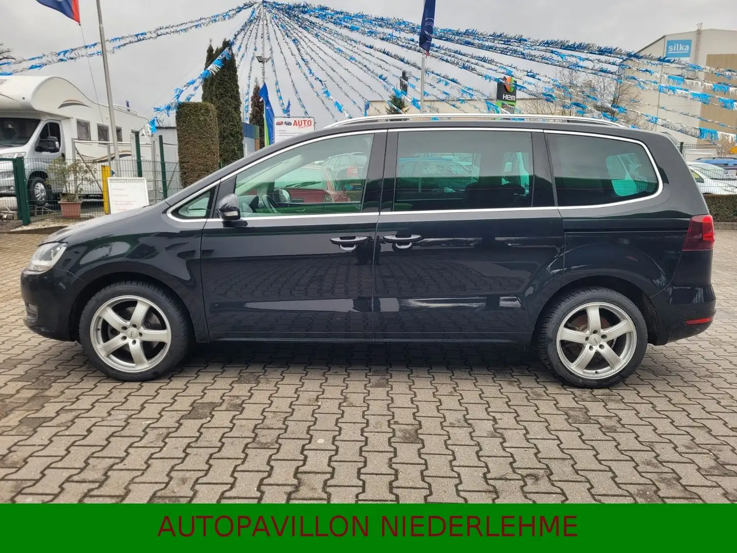 Volkswagen Sharan 1.4 Klima*Navi*7-Sitze*Sitzhzg*PDC*Alu* Schwarz - 1