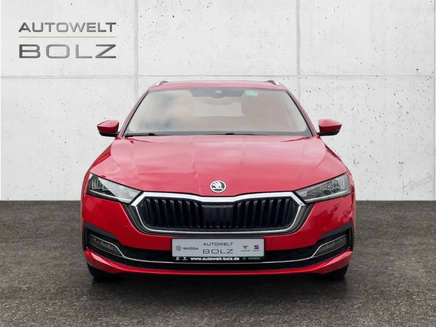Skoda Octavia Combi Style 2.0 TDI HUD AHK Navi DigiCock Memory S Rot - 2