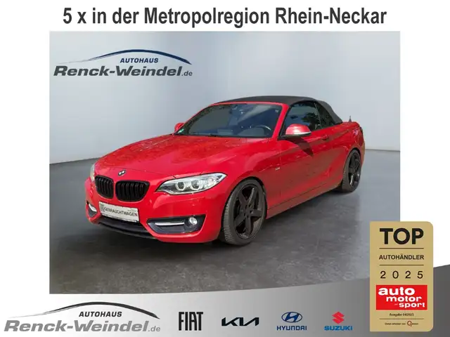 BMW 220 d M Sport Line Navi Leder Memory Sitze Soundsystem