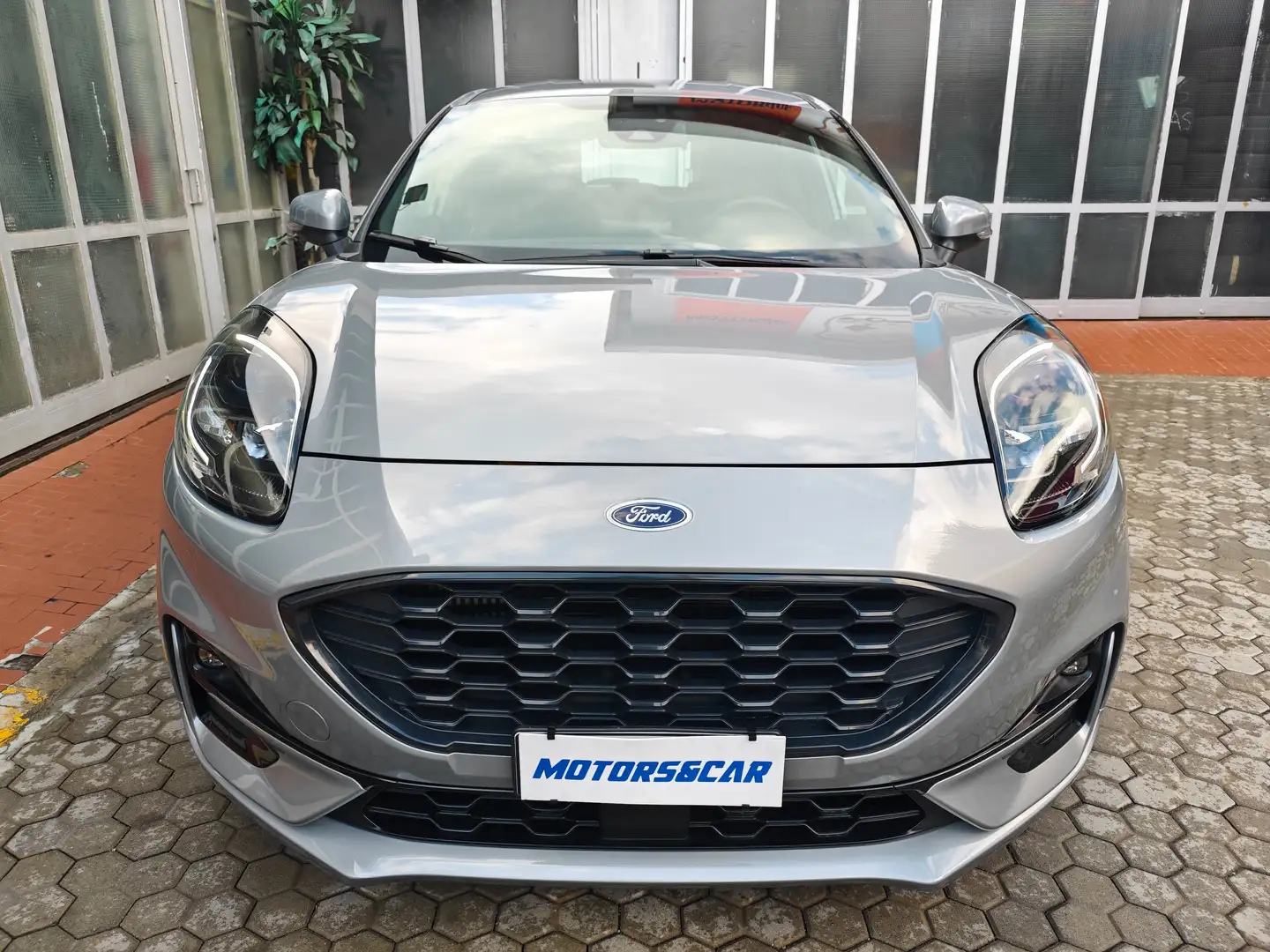 Ford Puma ST-LINE 2023 HYBRID AUTOMATICA 1.0 ecoboost h Gris - 2