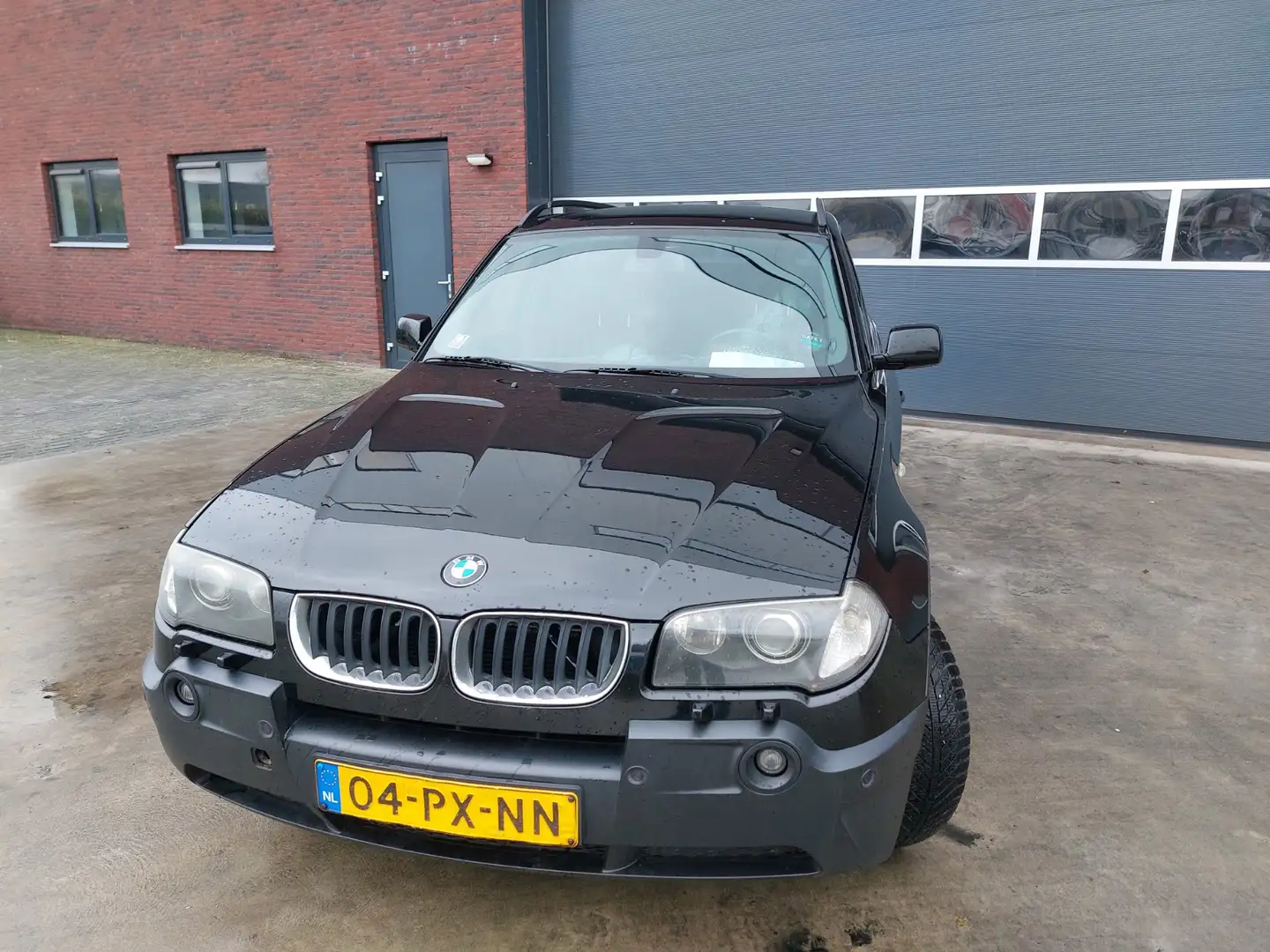 BMW X3 2.0d High Executive 4WD Airco/ECC/Navigatie/Leer U Zwart - 2