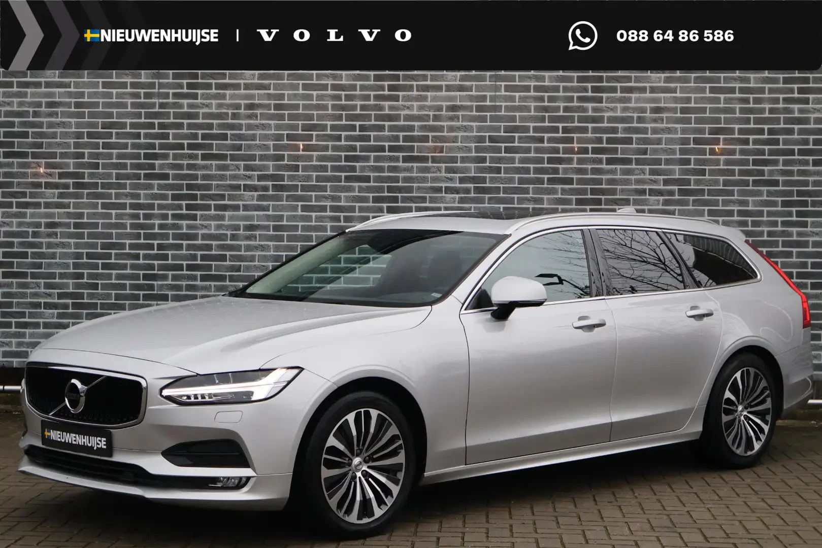 Volvo V90 2.0 T4 Momentum Pro | Trekhaak | Panoramadak | Led Gris - 1