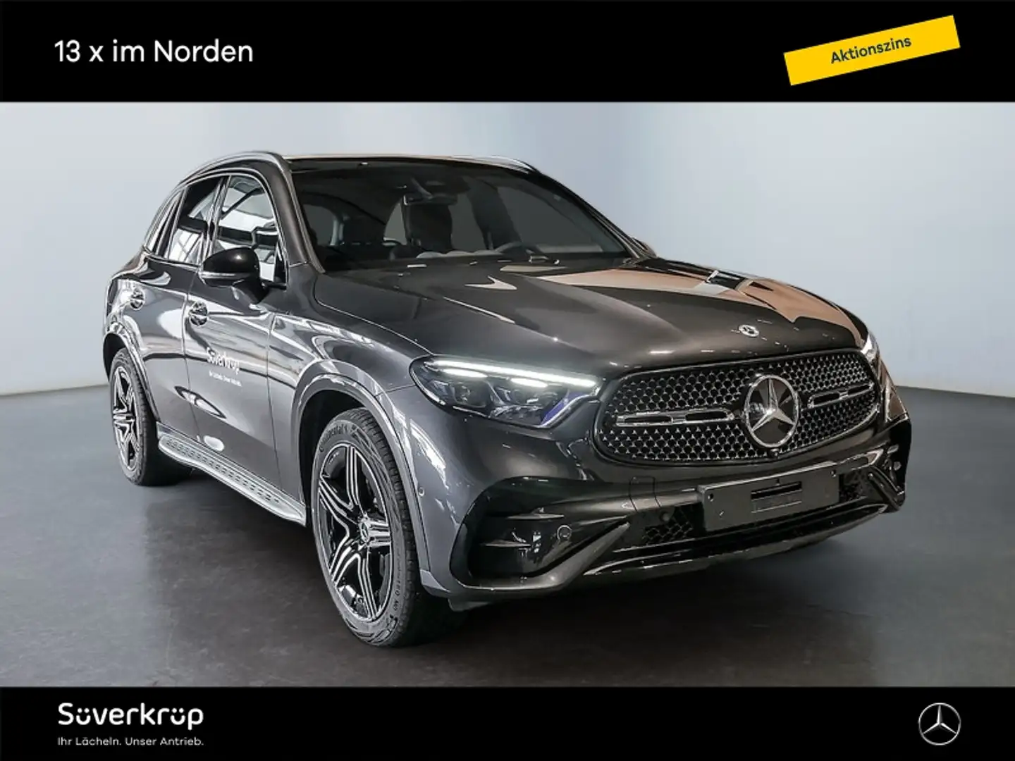 Mercedes-Benz GLC 200 d 4M AMG NIGHT MEMO 360 AHK DISTR KAMERA Gris - 1