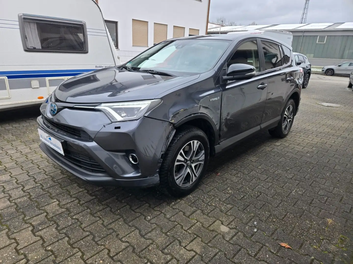 Toyota RAV 4 RAV4 Team D*Hybrid*8Fach bereift * Grau - 1