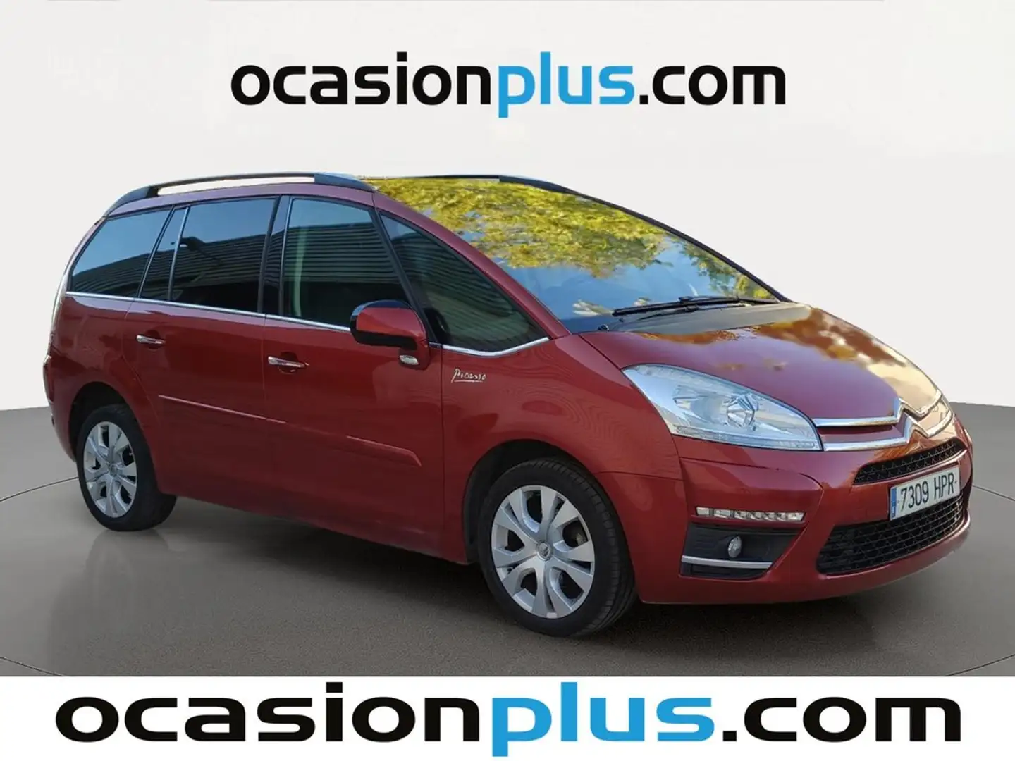 Citroen C4 Grand Picasso 1.6e-HDI Millenium CMP Rojo - 2