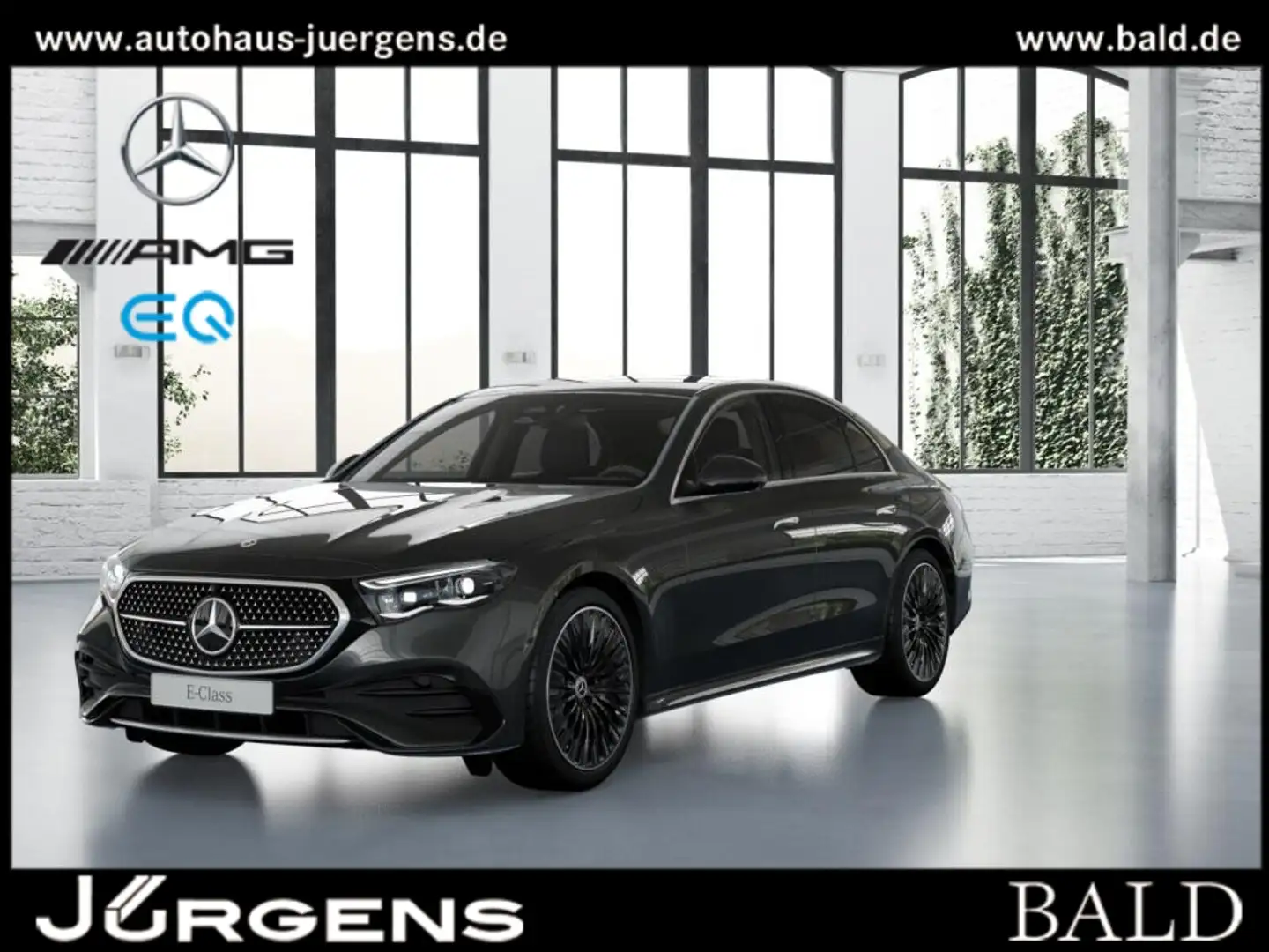 Mercedes-Benz E 200 AMG-Sport/DIGITAL/AHK/Distr/Sitzklima/20' Gris - 2