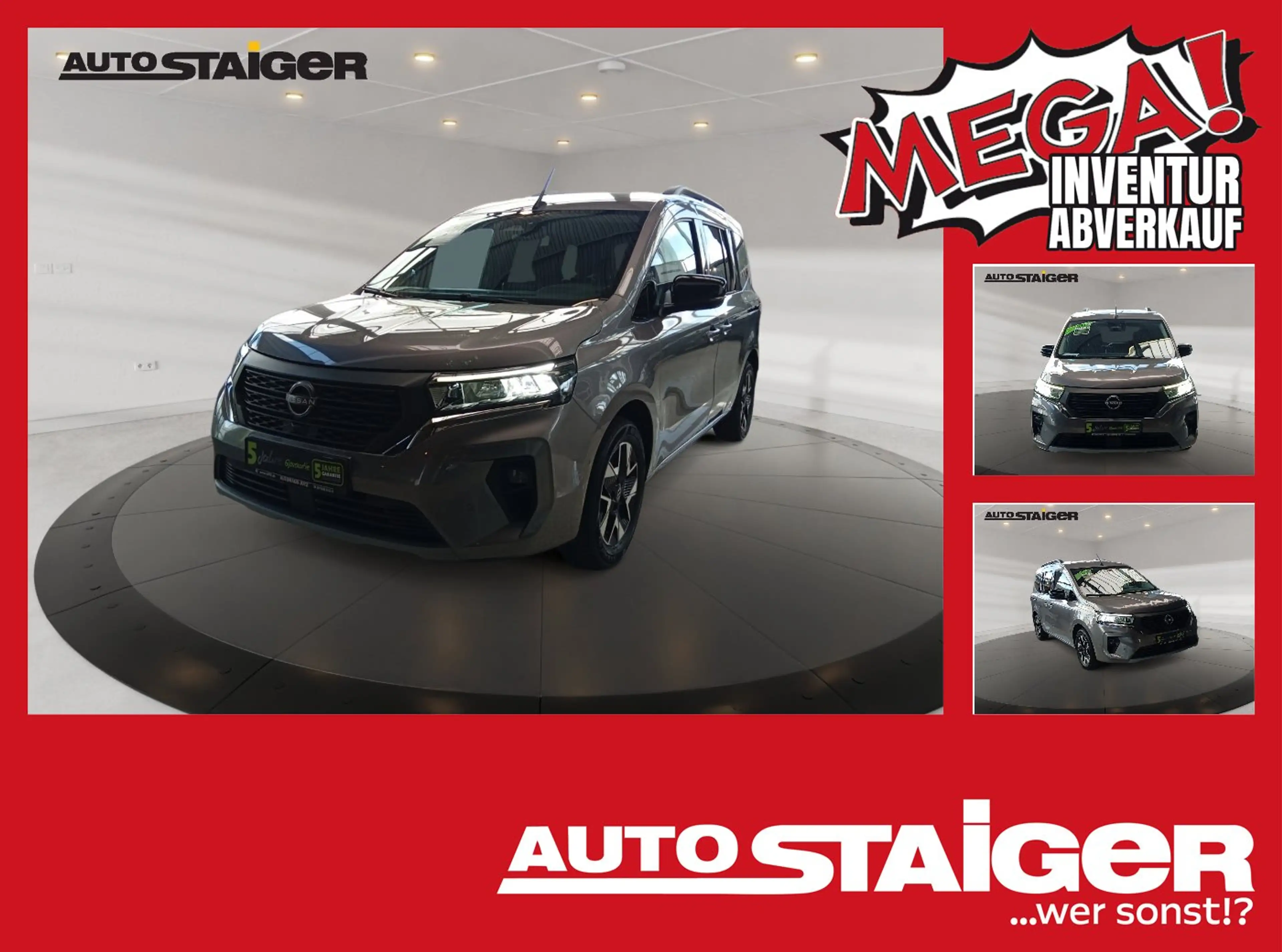 Nissan Townstar Kombi DIG-T 130 L1 Tekna Navi+SHZ+360
