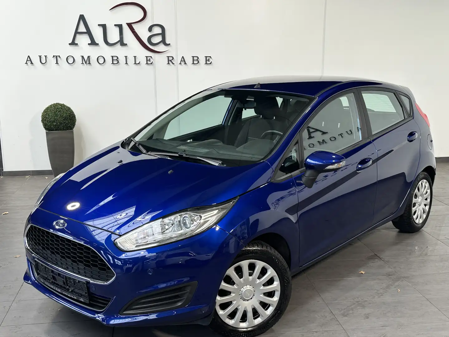 Ford Fiesta 1.0 Trend 5-Türer Winter-Paket+2Hd+KLIMA+EU6 Blauw - 2