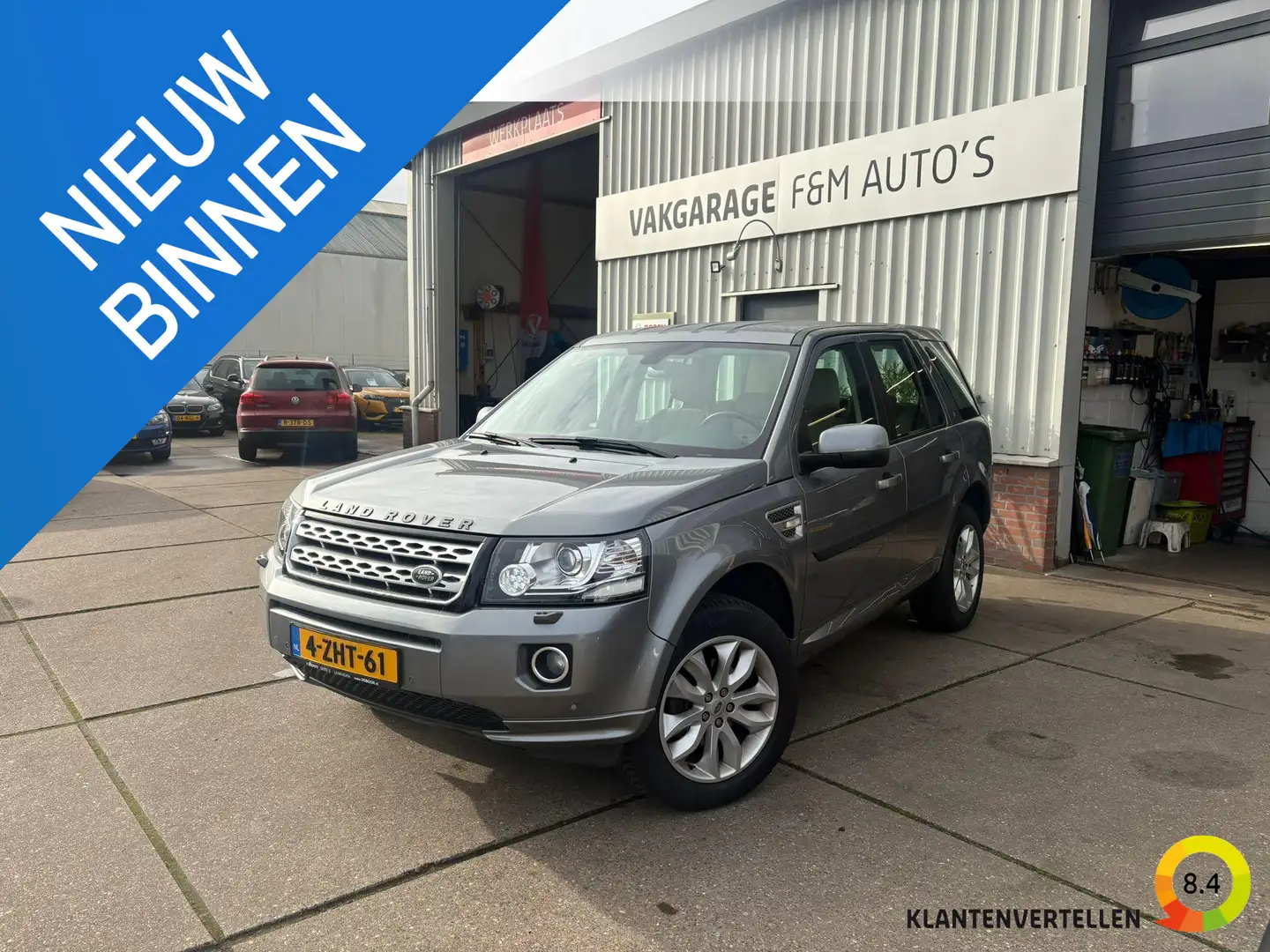 Land Rover Freelander 2.2 TD4 SE Gris - 1