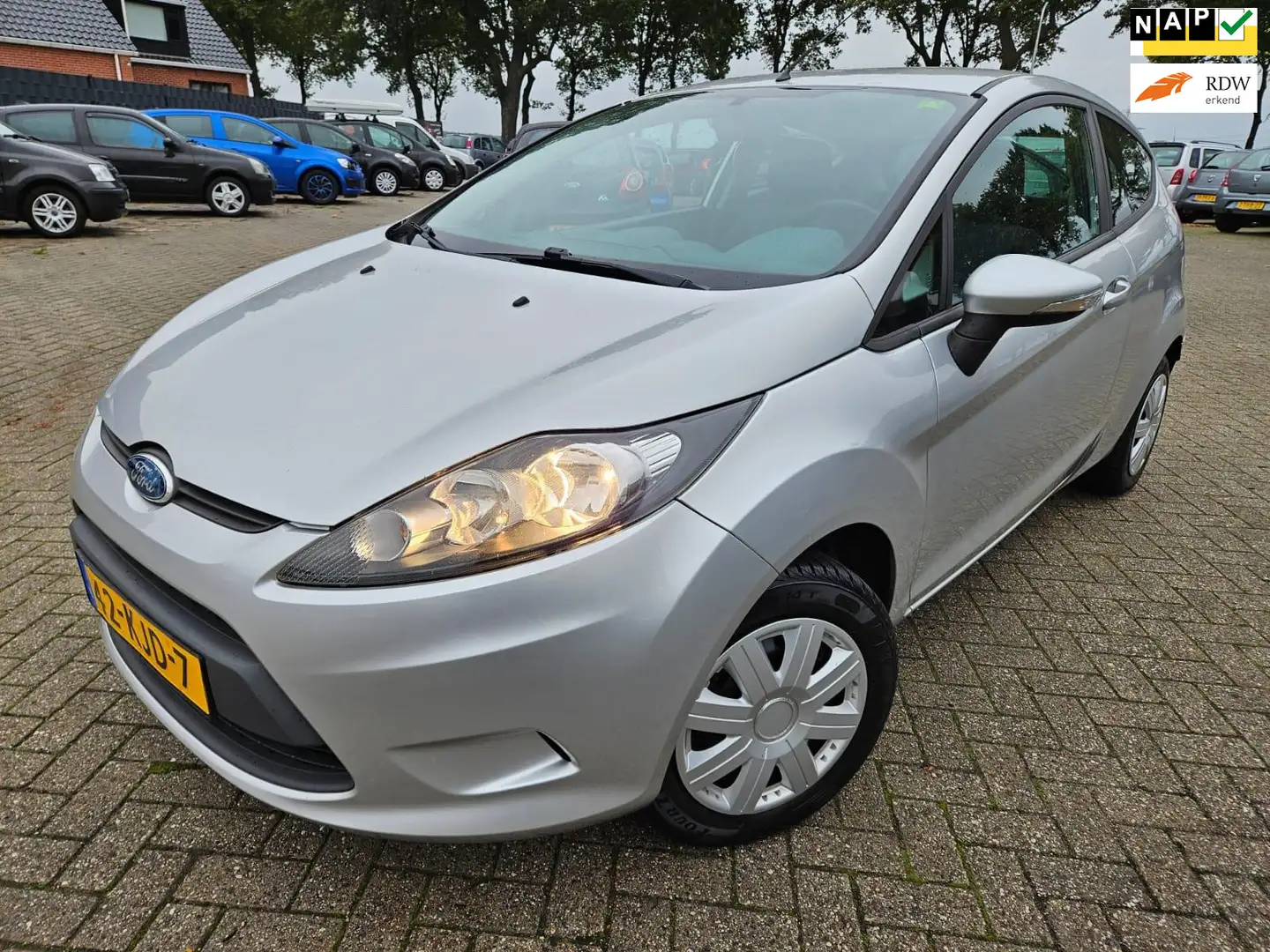 Ford Fiesta 1.25 Titanium LPG 2009. Airco/Trekhaak/CV etc.. AP Grijs - 1