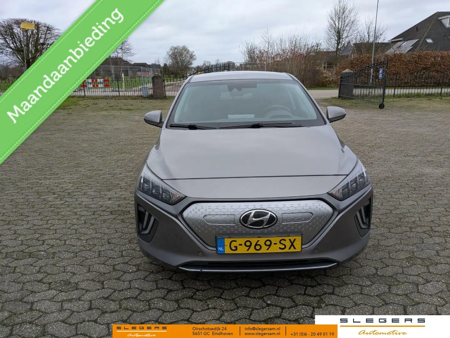 Hyundai IONIQ Premium EV 38 kWh Gris - 2