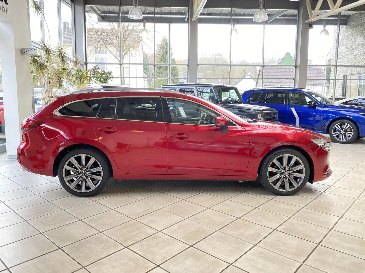 Mazda 6 6 2.5 194 Sports-Line|360°CAM|HUD|SHZ|SBL|LEDER| Rot - 2